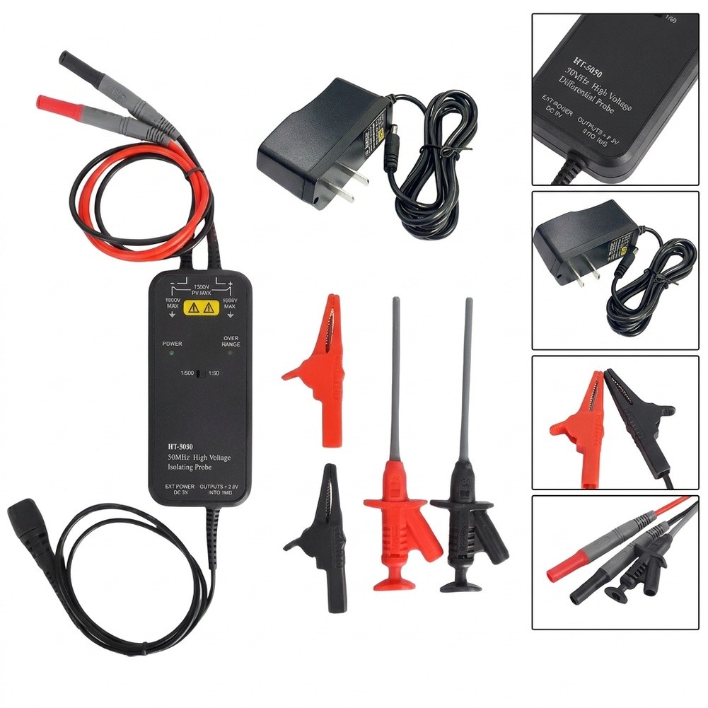 HT8050 HT8100 High Voltage Dif - High Voltage Differential Probe 100Mhz 1300V 评论和价格