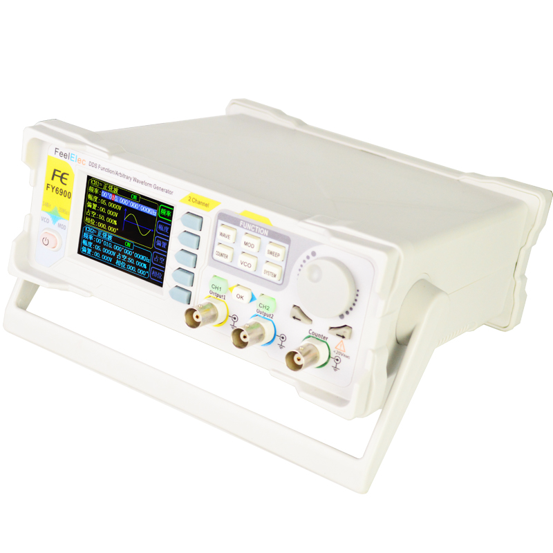 FY6900 Dual Channel DDS Functi - Dual Channel Arbitrary Waveform Function Generator 60Mhz 评论和价格