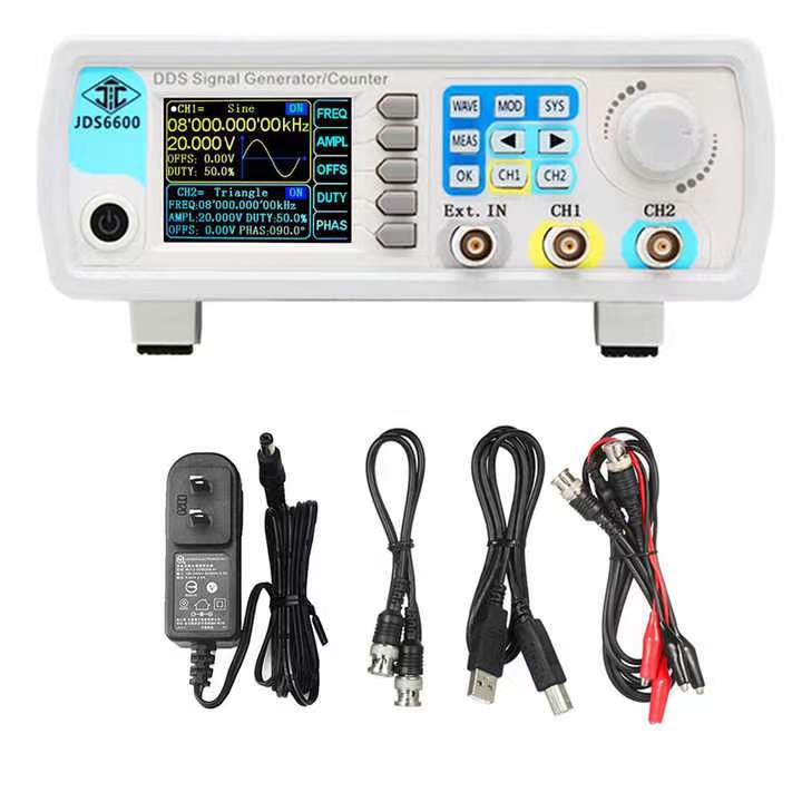 YAO JDS6600 15/30/40/50/60MHz  - Dual Channel Arbitrary Waveform Function Generator 60Mhz 评论和价格